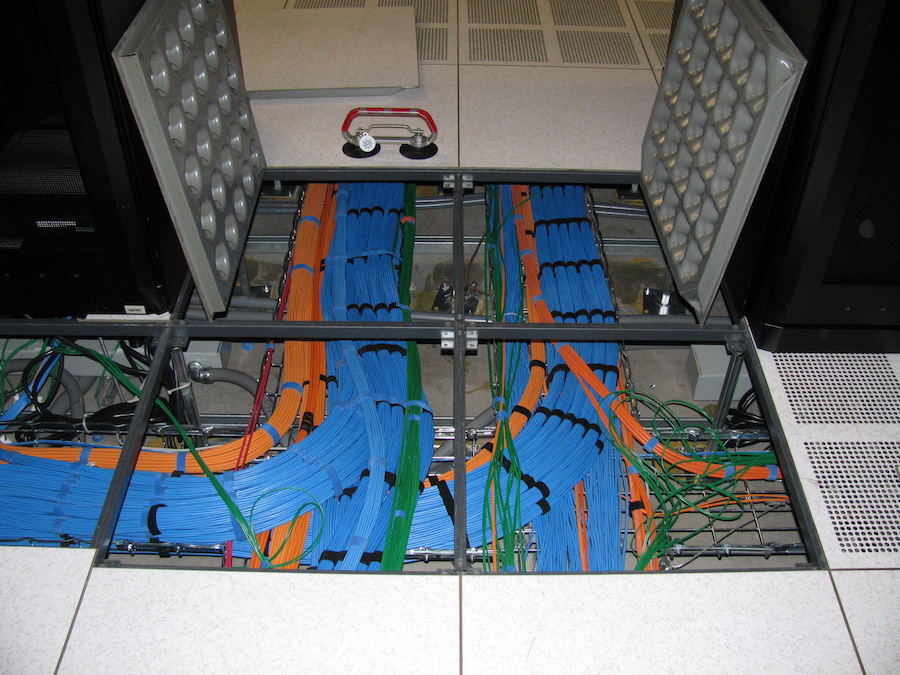 data center raised floor