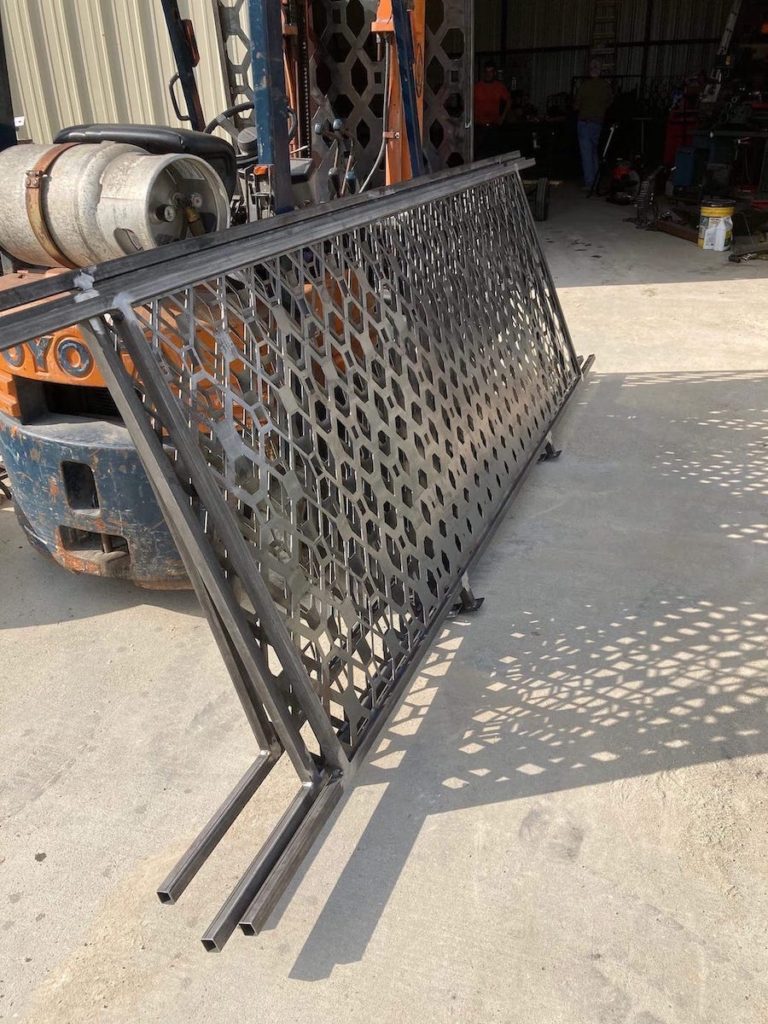 metal generator screen